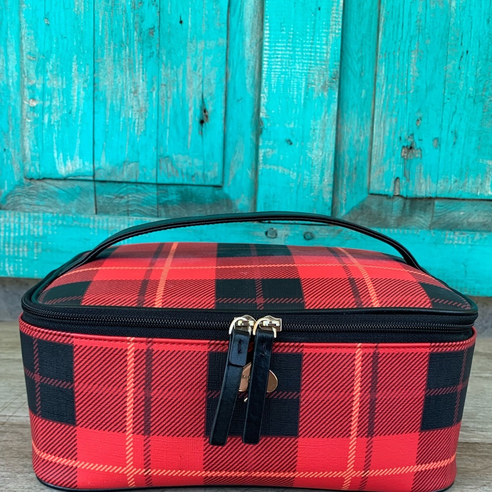 Kate spade large travel cosmetic  cobblestone park